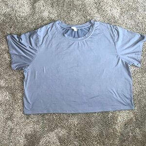 P’Tula Half Time Crop - Misty Grey